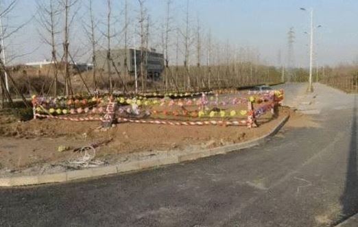 墓地道路环绕 墓地道路环绕