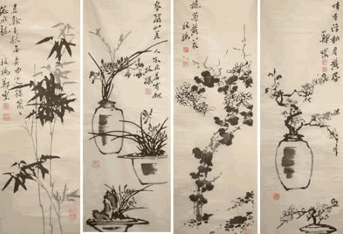 四君子图 四君子图